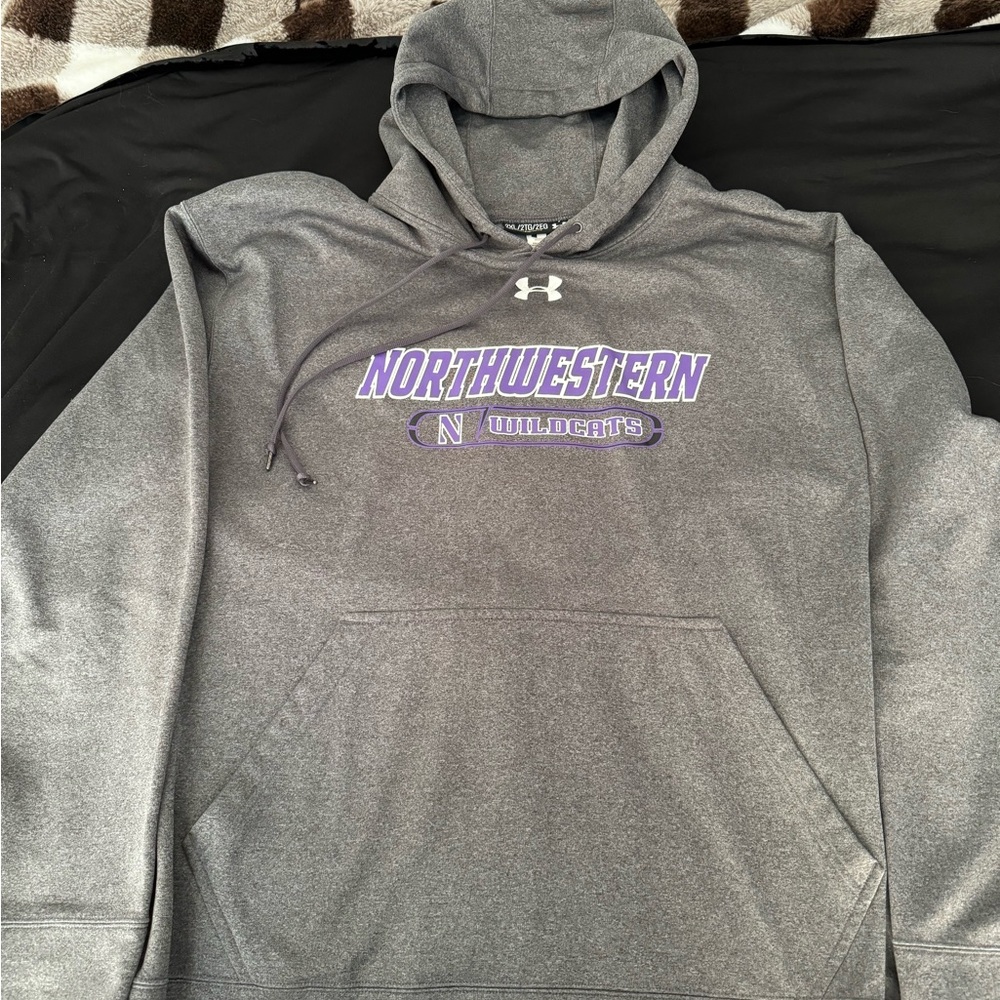Northwestern Sweatshirt, Under Armour, Football Team issued, GUC